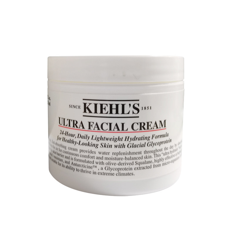 在途!kiehls科颜氏高保湿冰河面霜 墨恩化妆品美甲工具