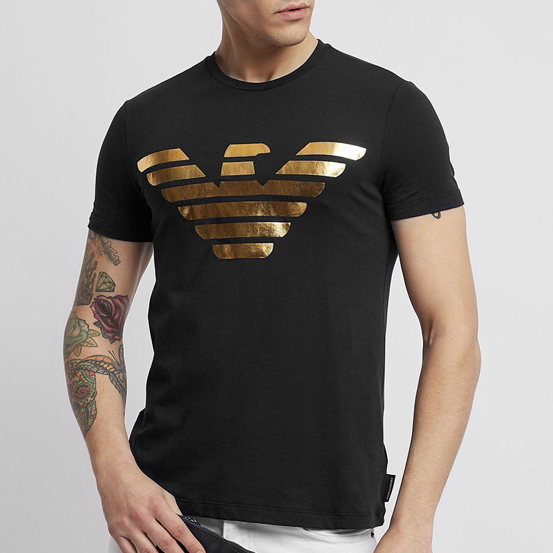 armani阿玛尼短袖男士夏季新款t恤 GOLDEN海外T恤