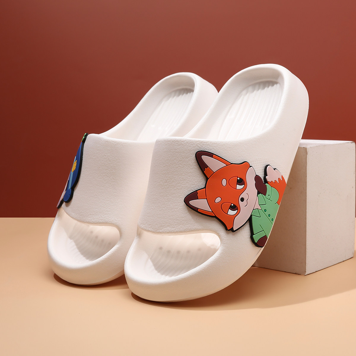 疯狂动物城儿童拖鞋女童凉拖鞋夏季软底防滑室内居家男孩卡通拖鞋,淘宝优惠券,粉丝福利购,淘宝优惠卷