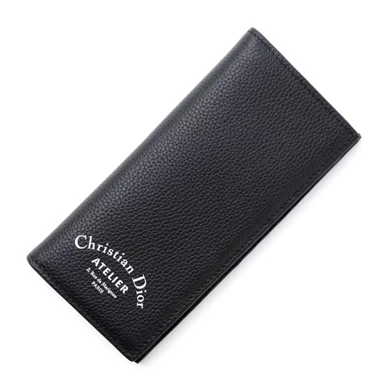 dior /迪奥男女同款牛皮印花钱包 美欧汇奢海外男士包袋