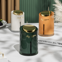 Toothpick cylinder 2023 new light lavish toothpick box toothpick pot home upscale personality creative advanced automatic pop-up