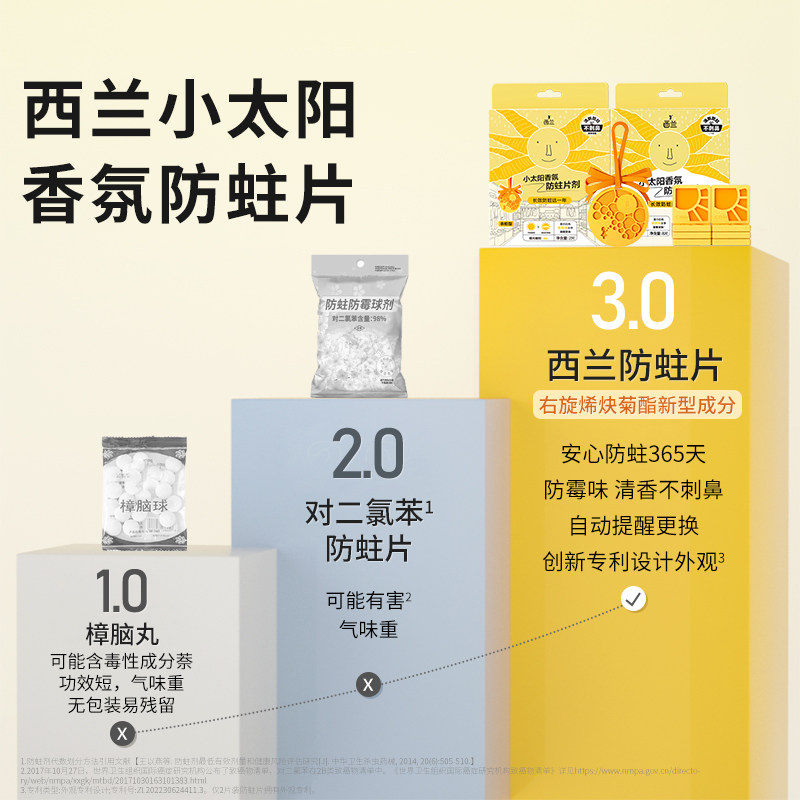 新品西兰防蛀防霉片剂衣柜防潮 西兰防霉防蛀