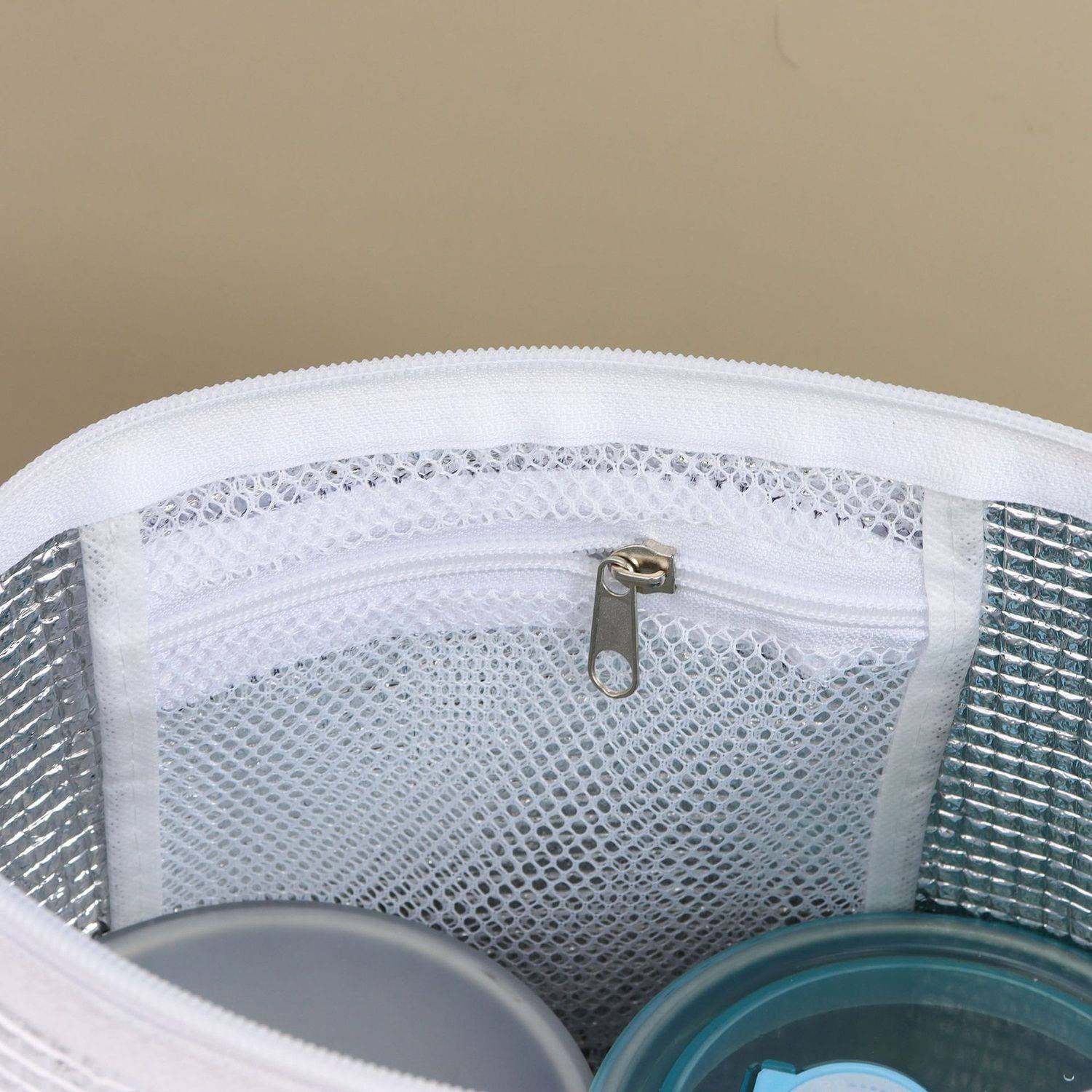 新款纯色拉链保温袋简约加厚便当包保温包防水饭盒袋拉链保温袋,淘宝优惠券,粉丝福利购,淘宝优惠卷