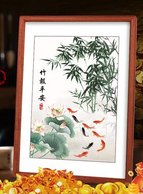 竹报平安家居装饰画