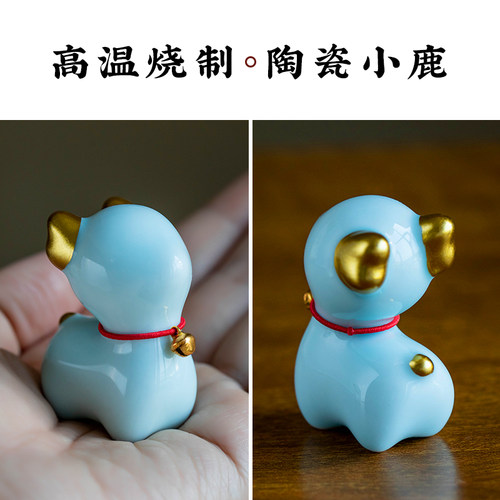 一路平安汽车摆件网红新款饰品创意高档车载香薰中控台装饰品摆件 - 图2