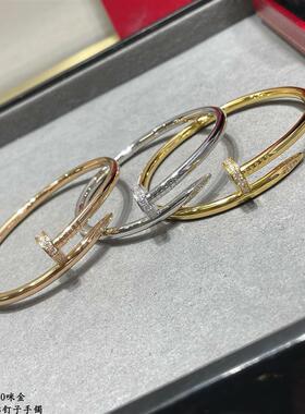 不diao色轻奢手镯女纯银