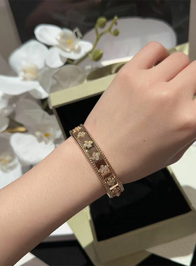 高级感万花筒手镯纯银女镀