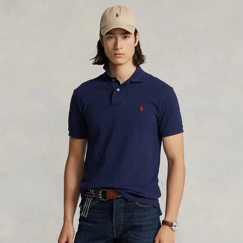 POLO RALPH LAUREN拉夫劳伦小马标Polo衫男修身保罗翻领短袖T恤夏