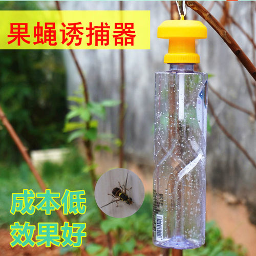 果蝇诱捕器果实蝇捕抓捉果园菜地防虫诱虫性果蝇引诱剂药水灭针蜂 - 图1