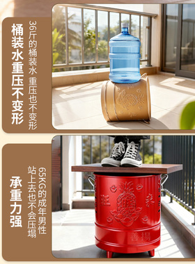 【十倍加厚】不锈钢烧纸桶化宝炉