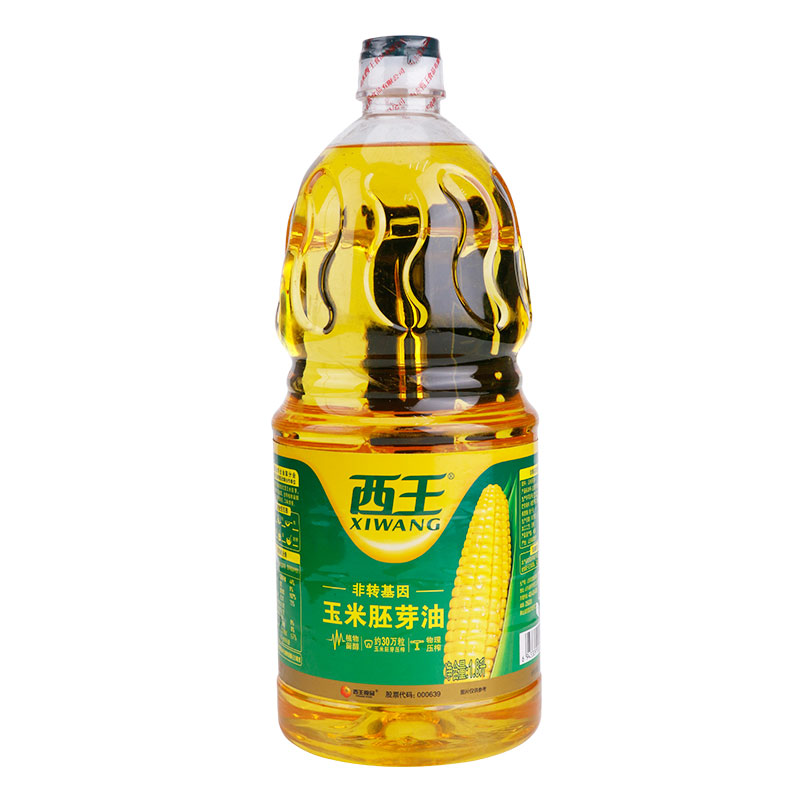 西王玉米胚芽油1.8L1L5L瓶装物理压榨植物淄醇家用玉米油-图3