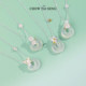 Zhou Taisheng's Four Seasons Flower Order Necklace