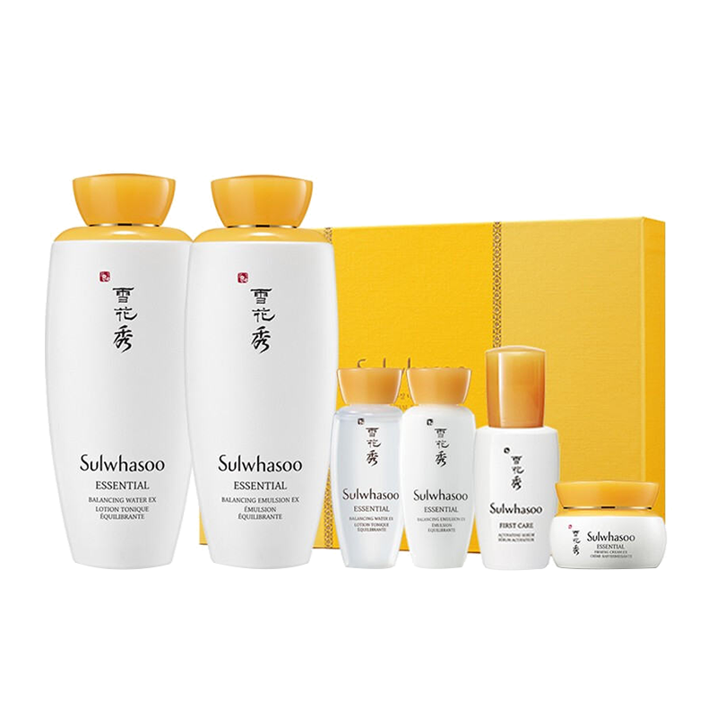 sulwhasoo /雪花秀补水6件 colourmix卡莱美海外面部护理套装