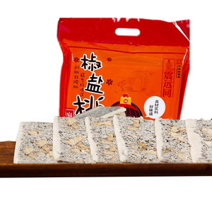 震远同椒盐桃片核桃糕片袋装湖州特产传统手工茶食小吃糕点零食品