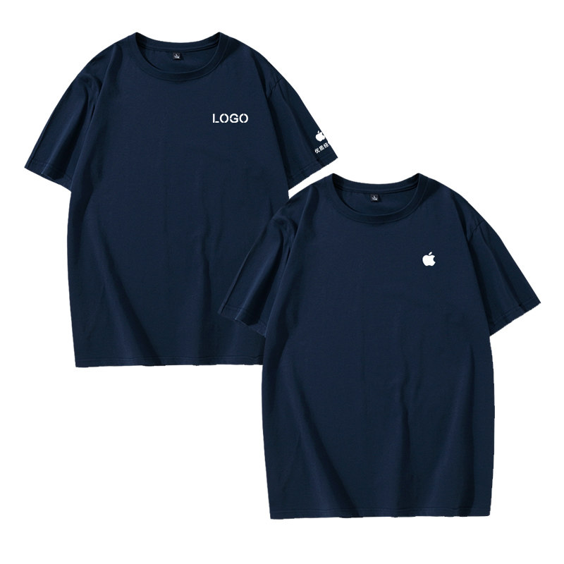 定制手机体验店短袖苹果专卖店t恤 悠健T恤