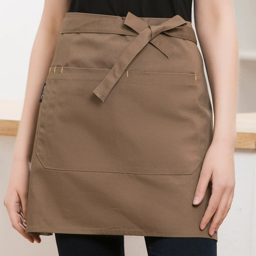 Фартук, короткая юбка в складку для работы подходит для мужчин и женщин, делается под заказ, с печатью вашего логотипа