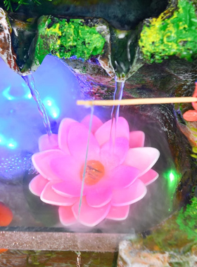 室内生财乔迁送礼高山鱼缸风水轮