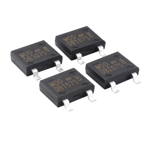 原装正品MDD辰达DB107S DB157S DB207S DB307S整流桥堆SOP-4 - 图0