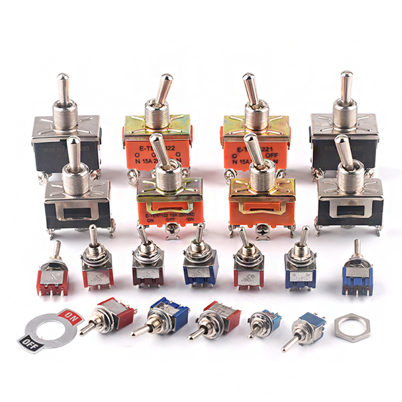 钮子开关扭子纽摇头摇臂拔动拨动MTS-102 202 E-TEN1021 2档三档 - 图3