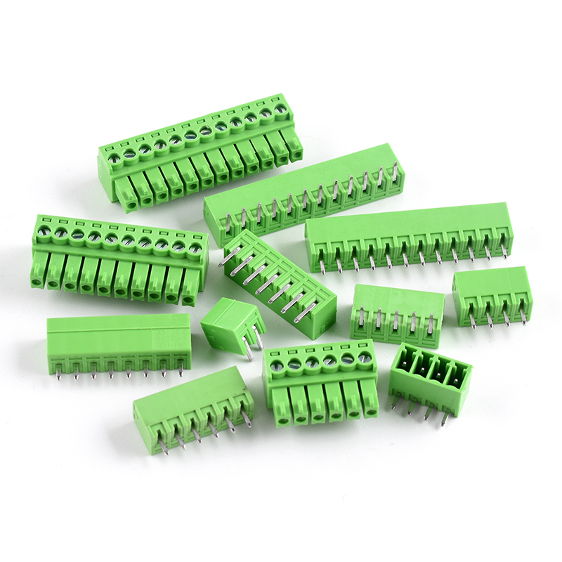 KF2EDG3.5MM插头15EDG插拔式接线端子直/弯针2P3P4P5P6P8P101112P - 图0