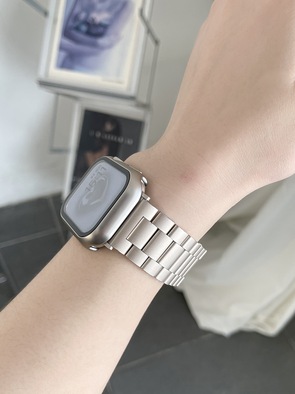 适用苹果apple watch iwatch s7表带 probefit智能手表手环表带/腕带