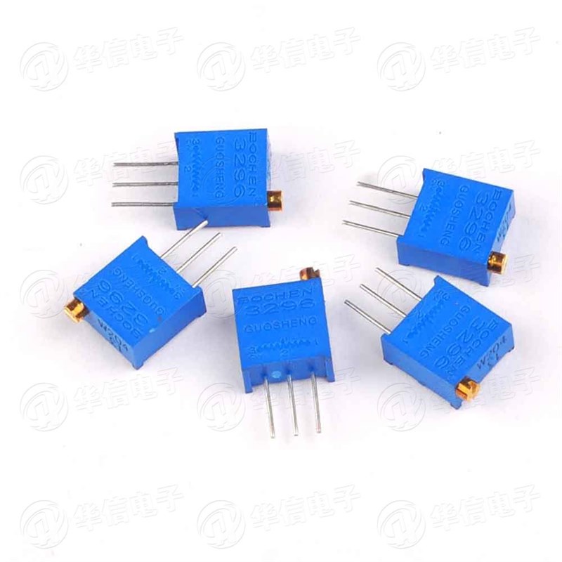 3296W 电位器 200R 201 多圈精密可调电位器 - 图0