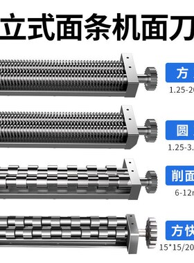 商用面条机刀头刀片压面机擀面切面圆面扁面刀刀削面不锈钢配件