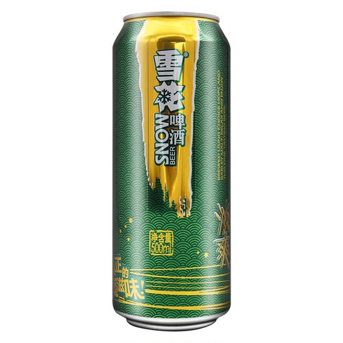 SNOW/雪花啤酒淡爽500mlx12听整箱8度精酿包邮沈阳特产经典新品 - 图3