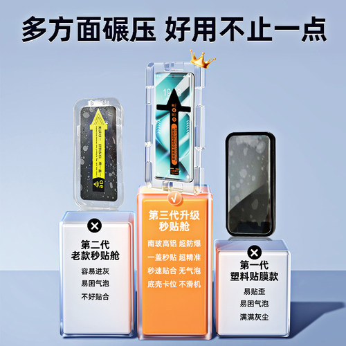 [秒贴无尘仓]适用红米note15pro+钢化膜note14Pro十手机膜新款全屏防摔保护note13pro+曲面陶瓷膜redmi水凝膜 - 图0