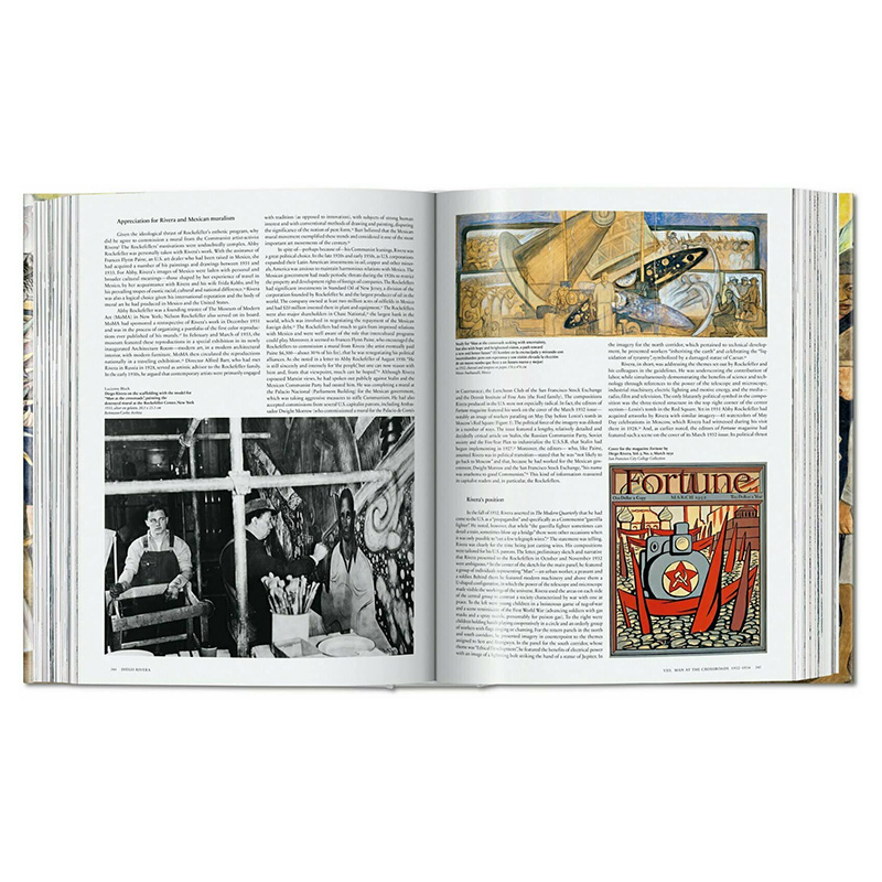 【现货】【TASCHEN】迭戈·里维拉：壁画全集 Diego Rivera. The Complete Murals 原版英文艺术画册画集 - 图0