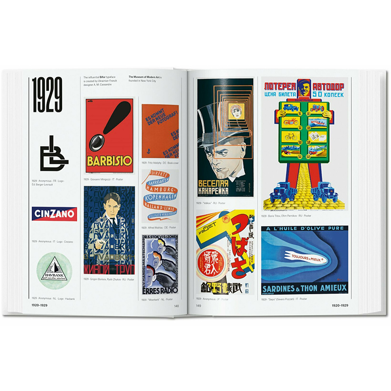 【预订】TASCHEN The History of Graphic Design.40周年纪念版平面设计史进口原版图书40th - 图1