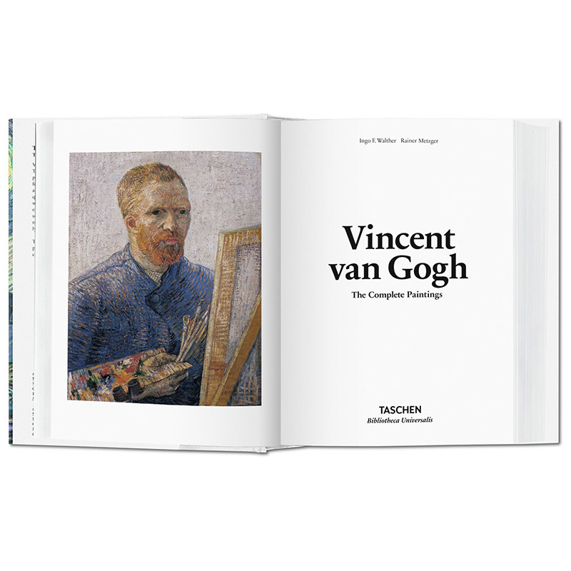 【现货】TASCHEN Van Gogh塔森[图书馆系列]梵高精装油画美术艺术作品后印象原画册画集进口英文原版图书书籍744页 - 图1