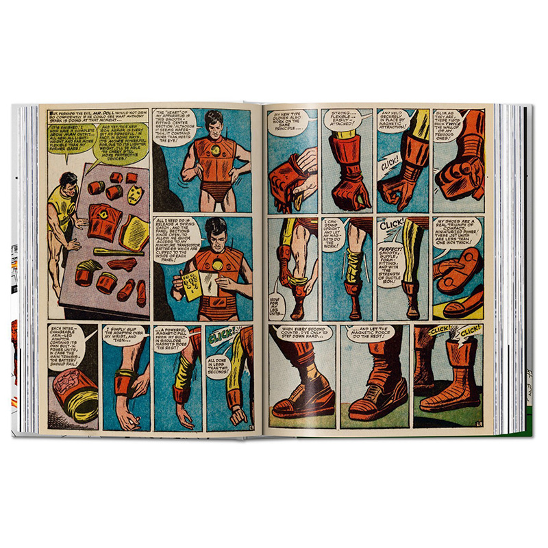 【现货】TASCHEN 40th The Marvel Age Of Comics.40周年纪念版1961年至1978年的漫威时代蜘蛛侠科幻电影漫画收藏画册英文进口图书 - 图0