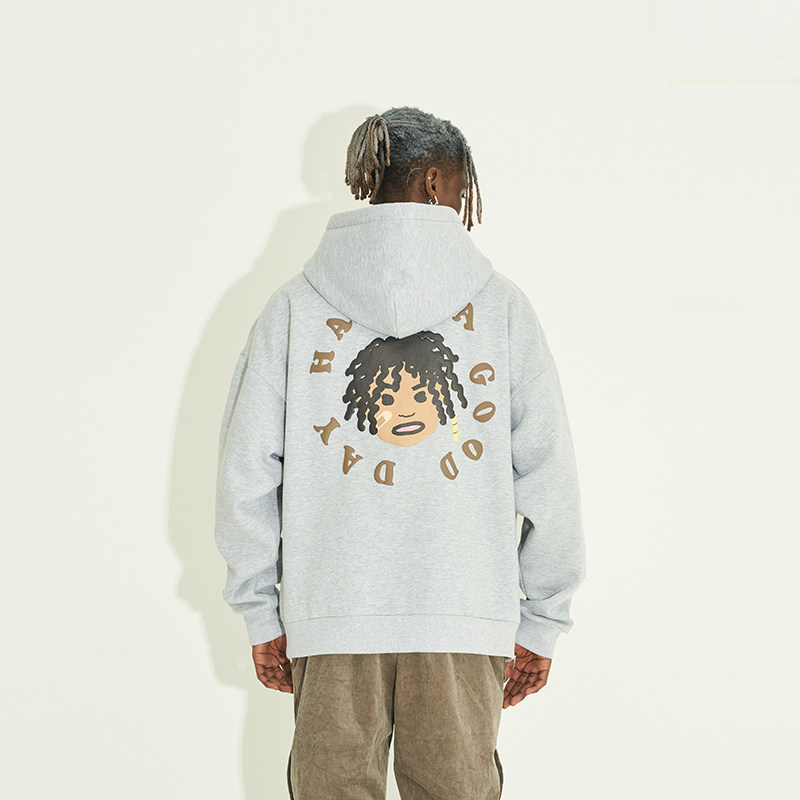 harshandcruel手绘街头感卡通卫衣 harshandcruel卫衣