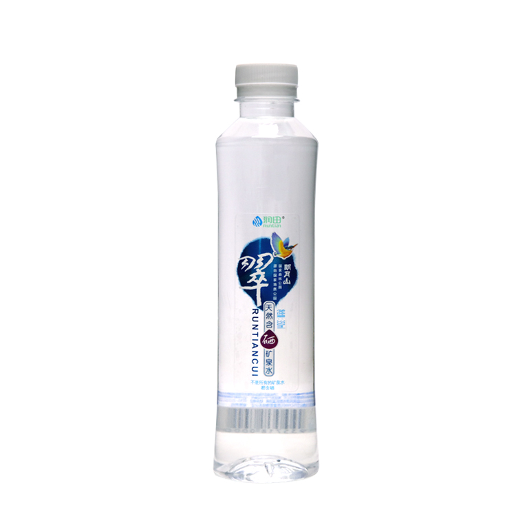 润田翠天然含硒矿泉水350ml*24瓶整箱 明月山水 可定制矿泉水 - 图0