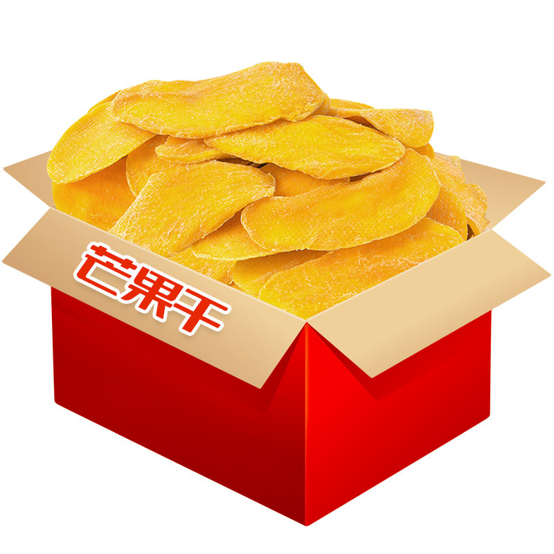 整箱批发果脯网红大袋散称芒果干 恋香食品芒果干