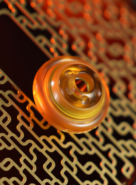 星球刀坠可旋转高奢挂坠潮流edc玩具陀螺挂坠潮流挂坠吊坠