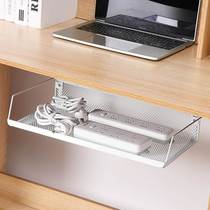 Desk-lower line-of-wire frame-free plug-in socket shelve wire buried wire box home computer wire containing finishing frame