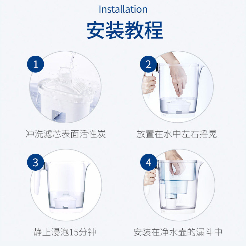 意大利laica原装进口过滤水壶滤芯 laica莱卡净水器