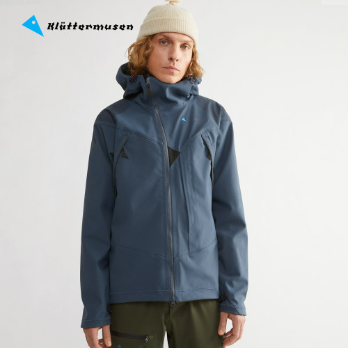 Klattermusen攀山鼠菲尔纳户外软壳外套男女厚款防风滑雪服10640 - 图0