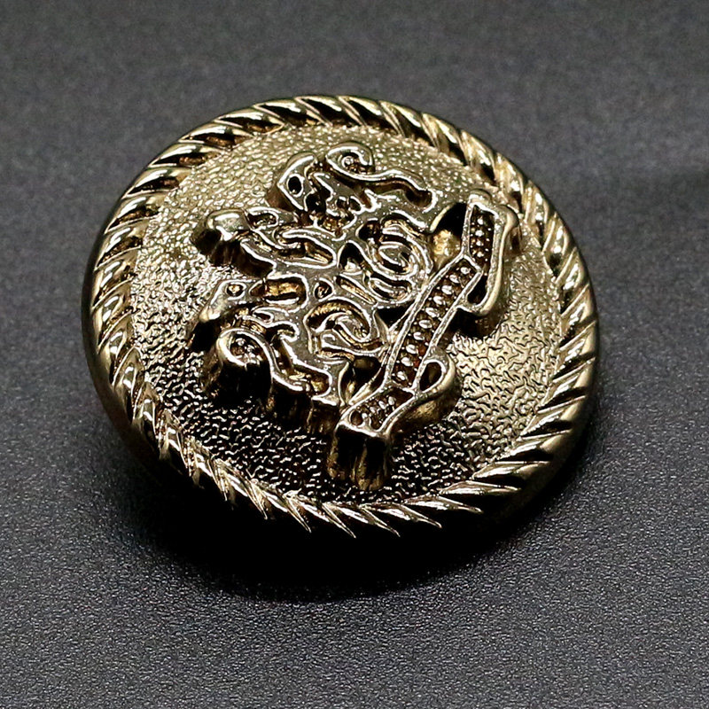 金色纽扣扣子高档金属女大衣风衣毛衣外套西装百搭时尚圆形装饰扣,淘宝优惠券,粉丝福利购,淘宝优惠卷