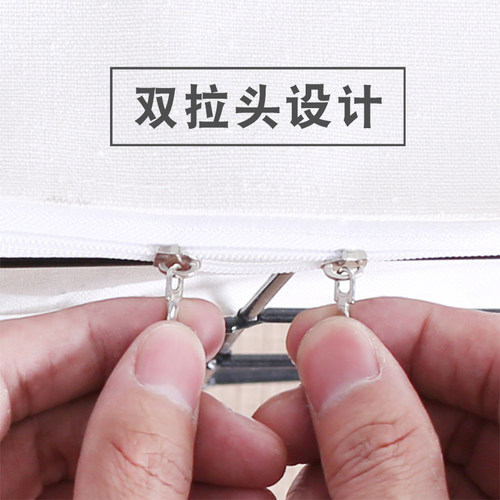 床底收纳箱扁平大号衣服被子储物箱子可移动带轮整理箱铁艺置物筐 - 图2