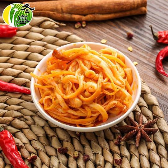 冬盛金针菇瓶装红油香辣拌饭拌面开胃下饭菜咸菜泡菜宿舍零食整箱