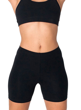 Sports women's small feet slim three-point shorts修身短裤