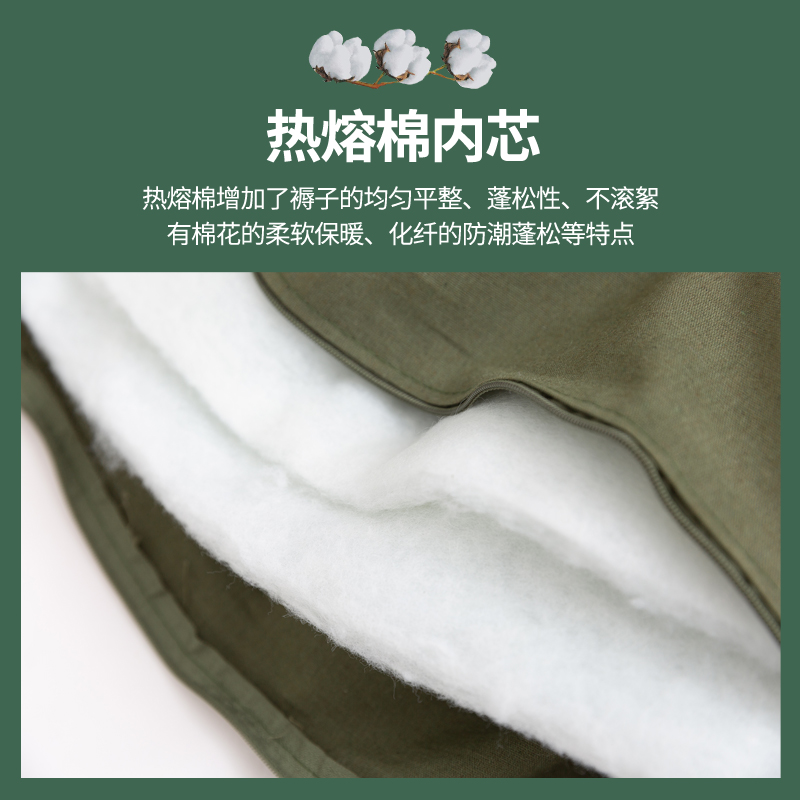 正品军绿色热熔褥子白褥子单人学生宿舍军训制式棉褥子床垫子0.9m