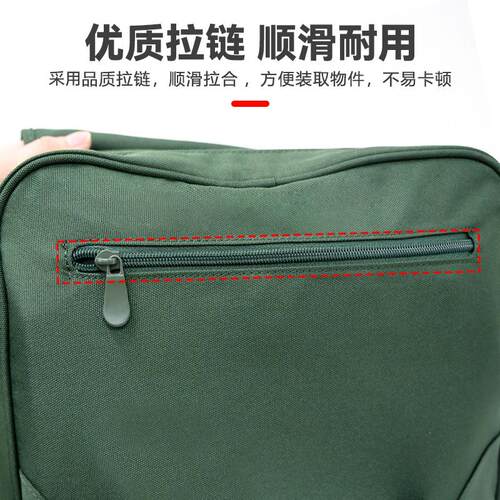 单肩包战术挎包黑色解放包男新款户外防水加厚军迷正品制式斜挎包 - 图0