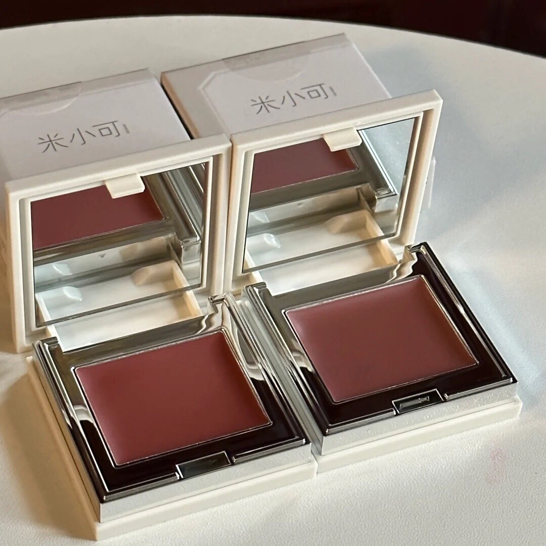 一盘搞定全妆~米小可弥色多用膏腮红眼影口红唇彩修容易推开1.5g - 图1