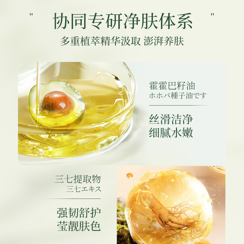 让秀发“蓬”起来~PFPX侧柏叶泛醇芦荟沐浴露洗发水蓬松洗护套装 - 图2