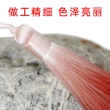 鸿运多 Вентилятор с кисточками, ханьфу ручной работы, аксессуар с аксессуарами, градиент, DIY