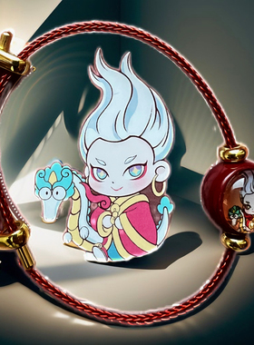 【2024设计款】星宿文创亢金龙合金手绳精致情侣朱砂红绳好运手链